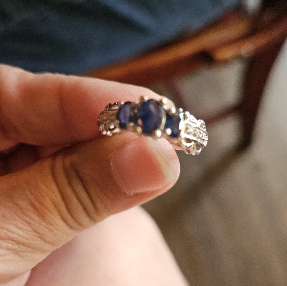 Sapphire ring - Picture 4 of 8